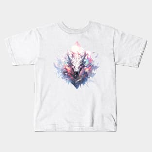 Colorful Dragon Head Kids T-Shirt